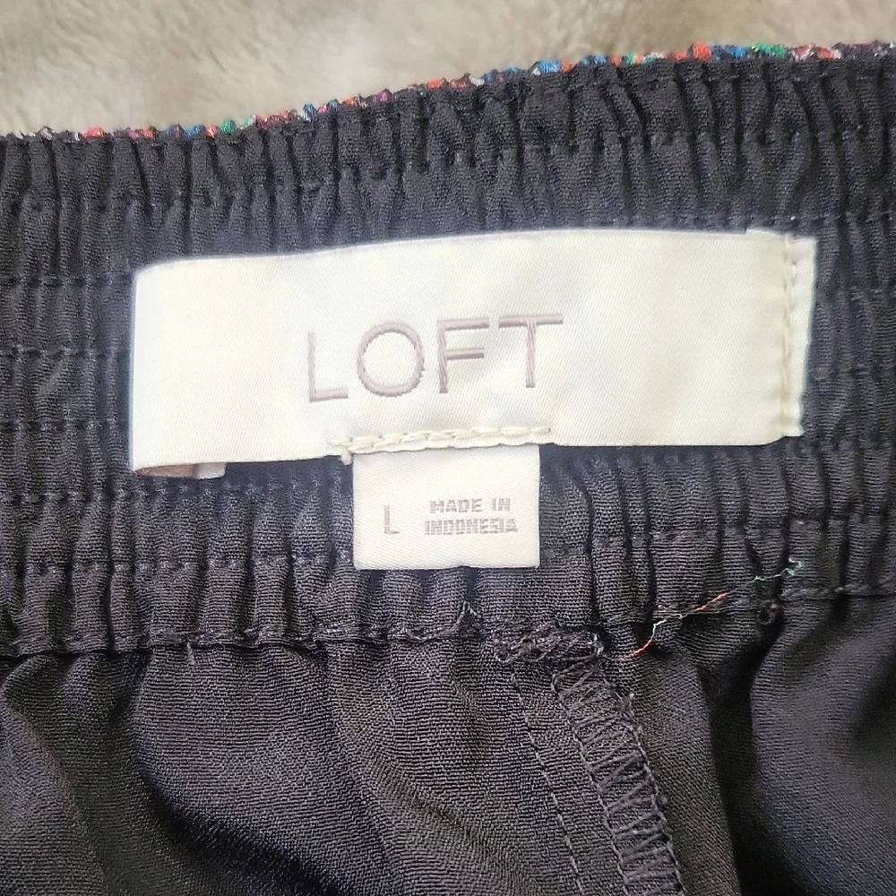 LOFT Paisley Print Women's L Skirt - Picture 4 of 6